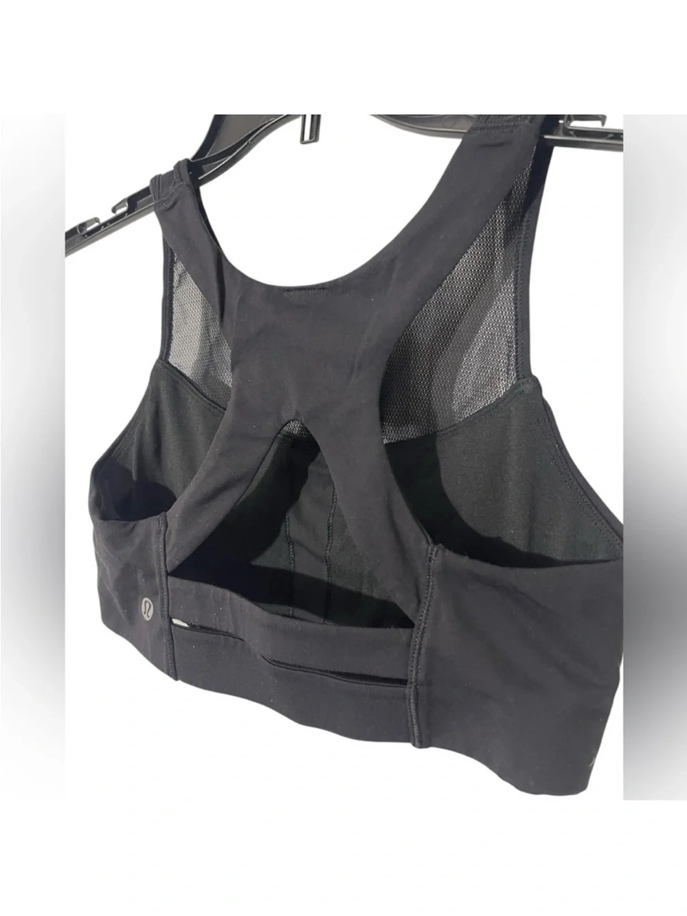 lululemon athletica Lululemon Gear Up Bra Score Jacquard Black Hero Blue/ Black